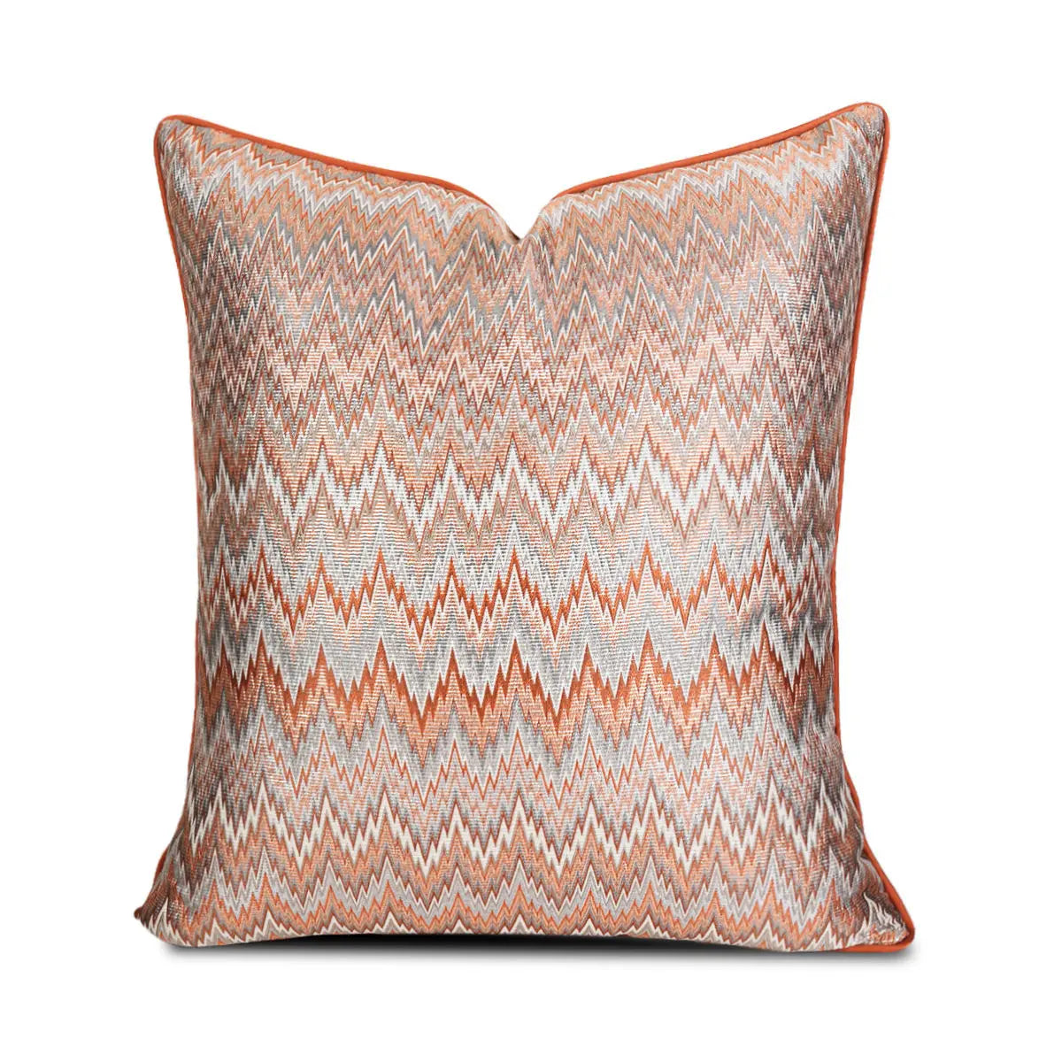 Design Luxury Sofa Cushion Cover Orange Red Geometric Pillow Covers for Home Hotel Sofa Decoration 30x50 45x45 50x50 60x60cm